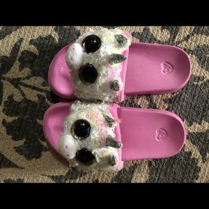 TY unicorn slides